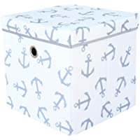 Los mejores  - miRio • Caja de almacenamiento con tapa | Toy box para niños | Caja de almacenaje - organización infantil blanca con…